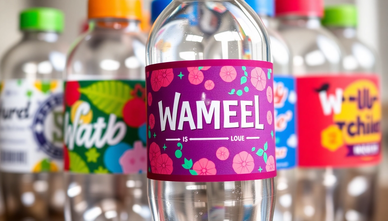 Creative Strategies to Design Eye-Catching Custom Water Bottle Labels