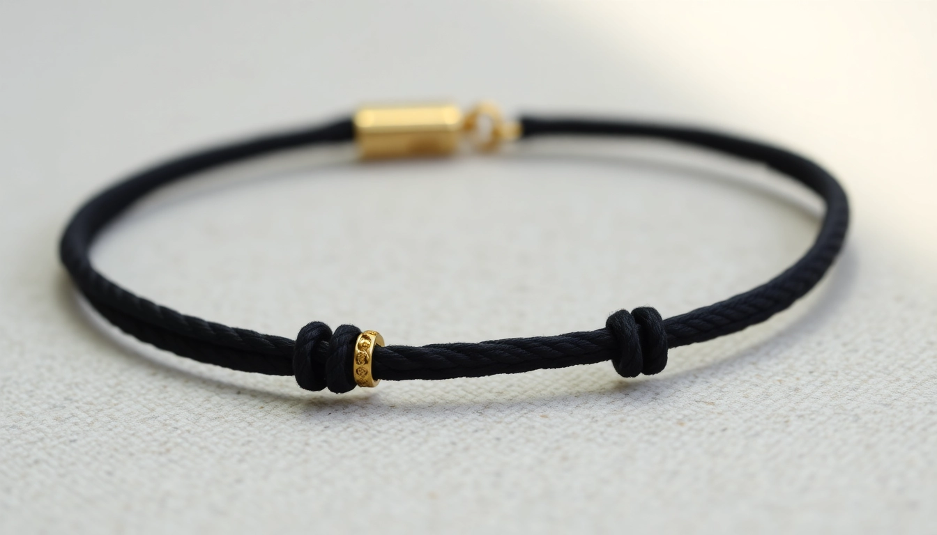 Elegant Gold Bracelet on a Sznurku: Perfect Accessory for Every Style