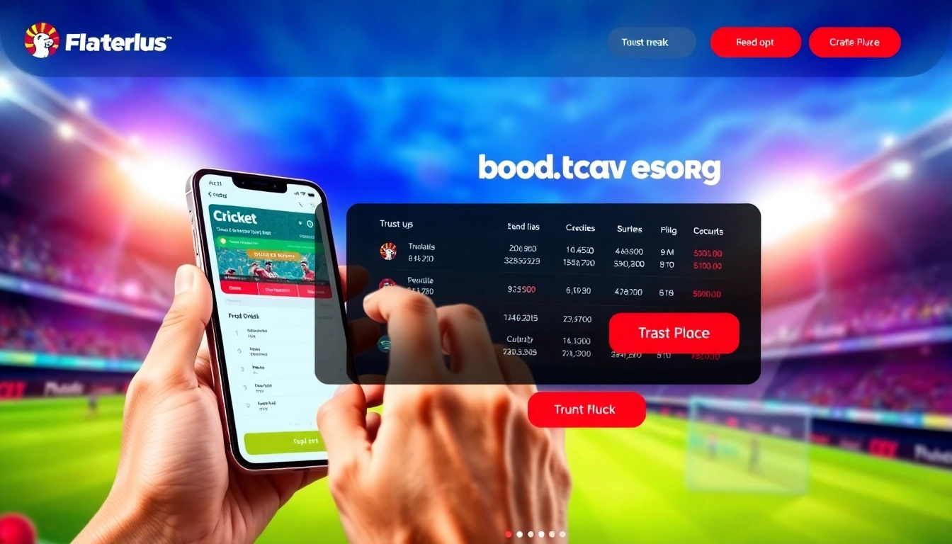 Cricbet99 User placing live cricket bet on mobile app during match excitement